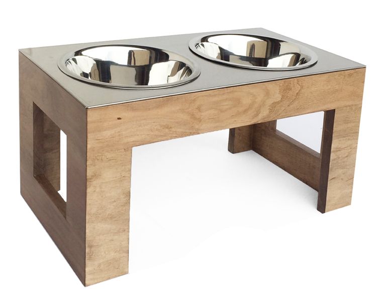 Indus double dog diner natural finish